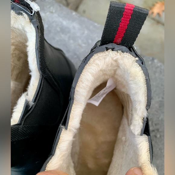 New in Box TRETORN LINA Faux Fur Lined Short Black Rain Boots,7 M Womens - Picture 7 of 15